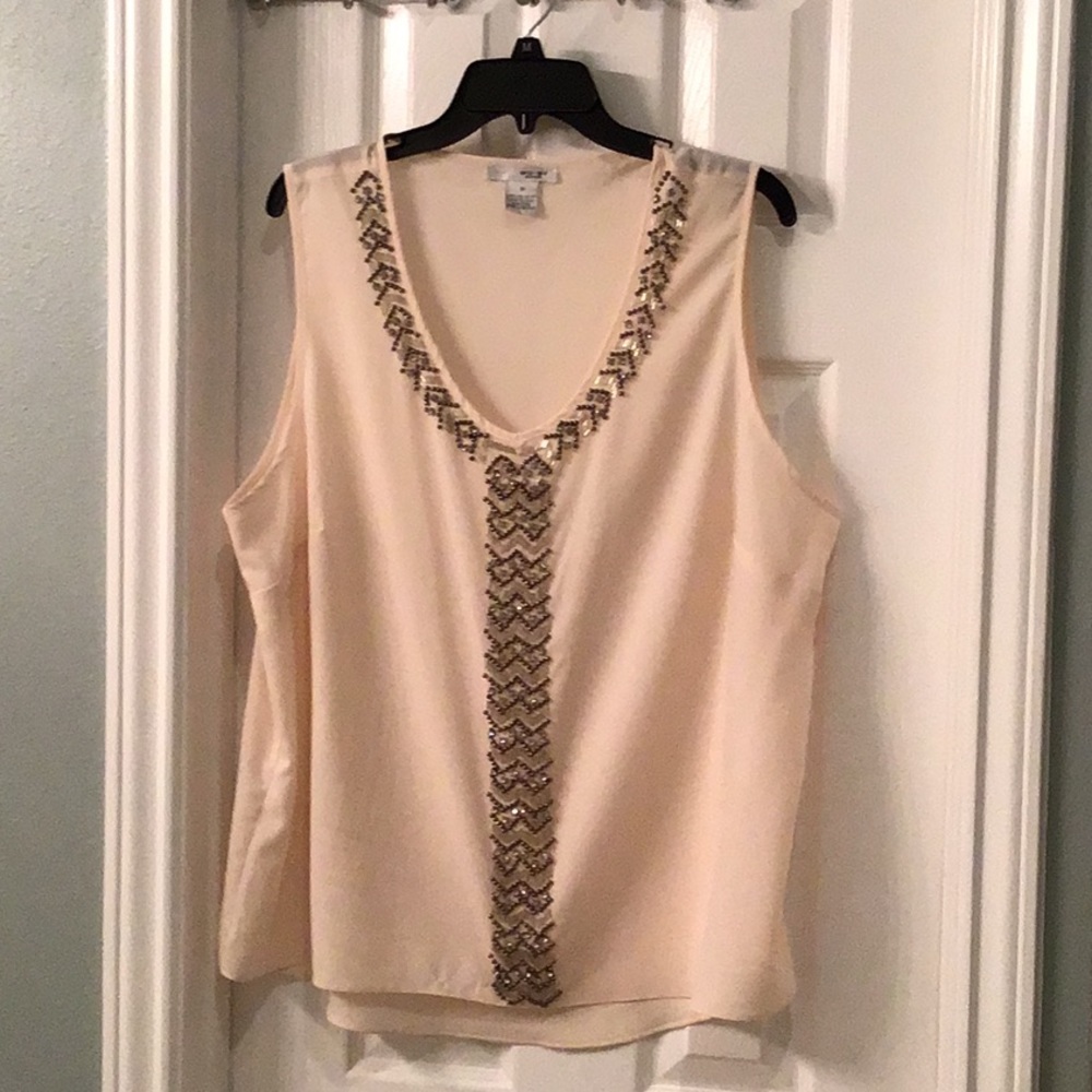 Beautiful blouse with bling